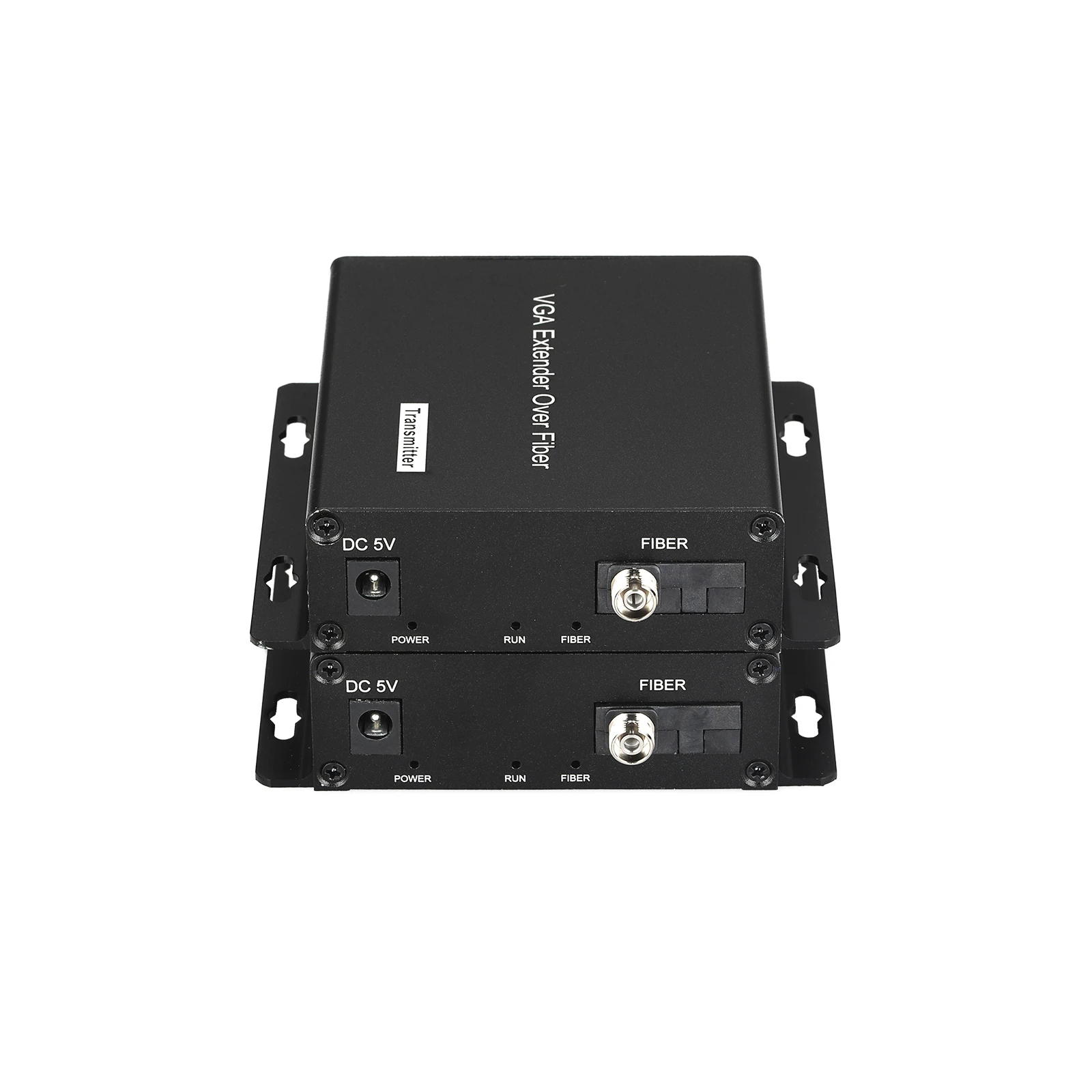 1 Channel Forward Audio ,1 Channel Reverse IR ,Single fiber Single mode VGA Extender Over Fiber
