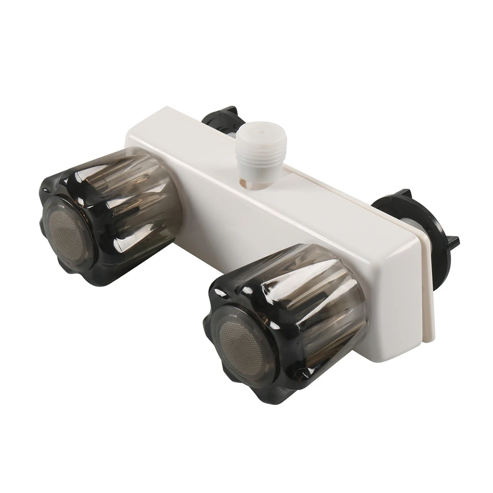 

Неметаллический смеситель для душа с прозрачными ручками для водных путей