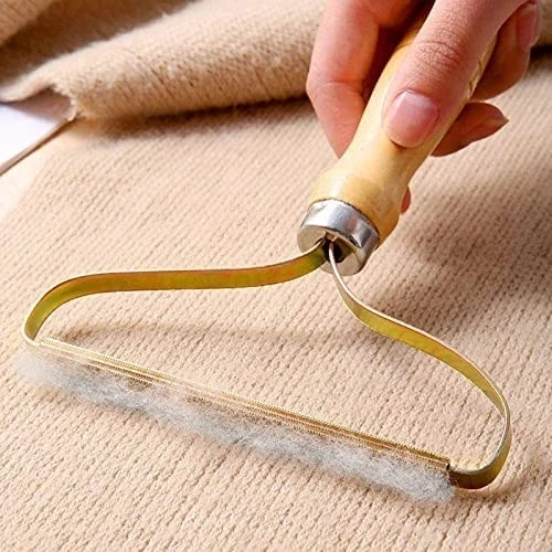 Portable Manual Hair Removal Agent Carpet Wool Coat Clothes Shaver Brush Tool Coat Double Sided Hair Removal Ball Knitting Tool