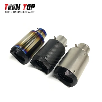 Universal Motocycle Exhaust For KTM Duke 690 Duke 790 Duke 890 Duke 390 Titanium Alloy AR Exhaust 51mm 60.5mm Silencieux Moto
