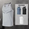 Men's Running Vest Outdoor Training Clothing Male Sportswear Sleeveless T-shirt Gym Jogging Tank Top Bodybuilding T Shirt 1