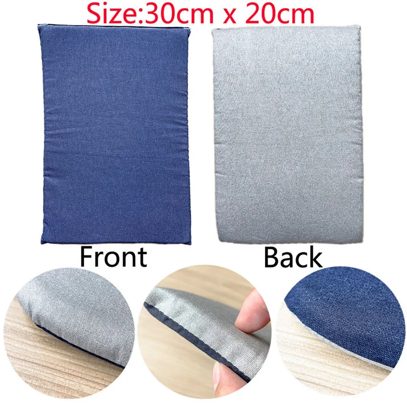 Handheld Mini Ironing Pad EasyPress Protective Resistant Mat Pad for Cricut Heat Press Machines and HTV Iron On Projects Gray ironing protection pad