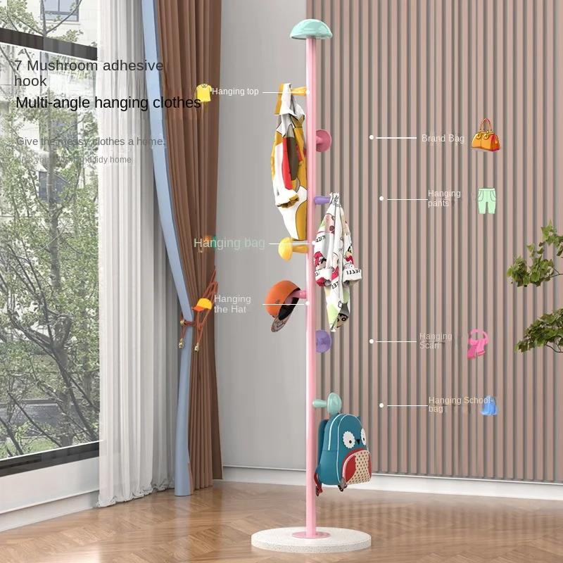 Creative Mushroom Hanger, Home Children's Clothing and Hat Rack