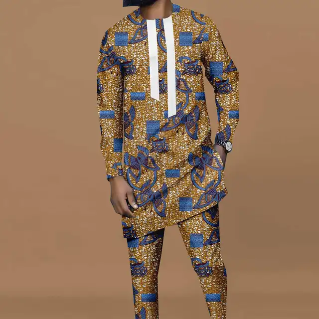 Ahmed Long Sleeve Print Outfit - Image 6