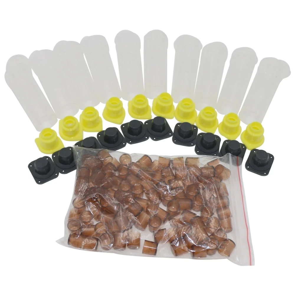 

Принадлежности для пчел 10 комплект клеток для разведения маток, защитная крышка для платформы короля, принадлежности для пчеловодства, экспортируемые для продажи, инструменты для пчеловодства