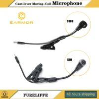 Cantilever Microphone for EARMOR Tactical Headphones M32,M32H Electronic Communication  Noise Canceling Hunting Shooting Headset 1
