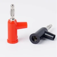 ขั้วต่อปลั๊กแบบกล้วยทองแดง 4 มม. ขั้วต่อปลั๊กแบบซ้อนได้ทองแดงแท้ชนิดสกรู สำหรับเครื่องวัดมัลติมิเตอร์แบบปากกา 3