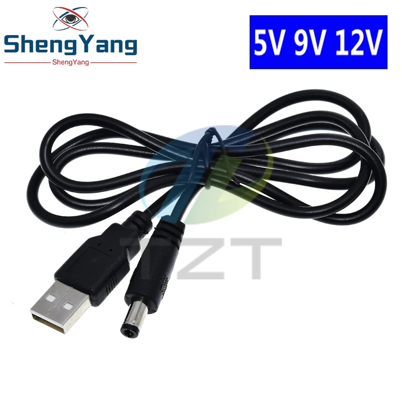 USB Converter Usb Power Boost Line Dc 5v 9v 12v Step Up Module 2.1x5.5mm Plug