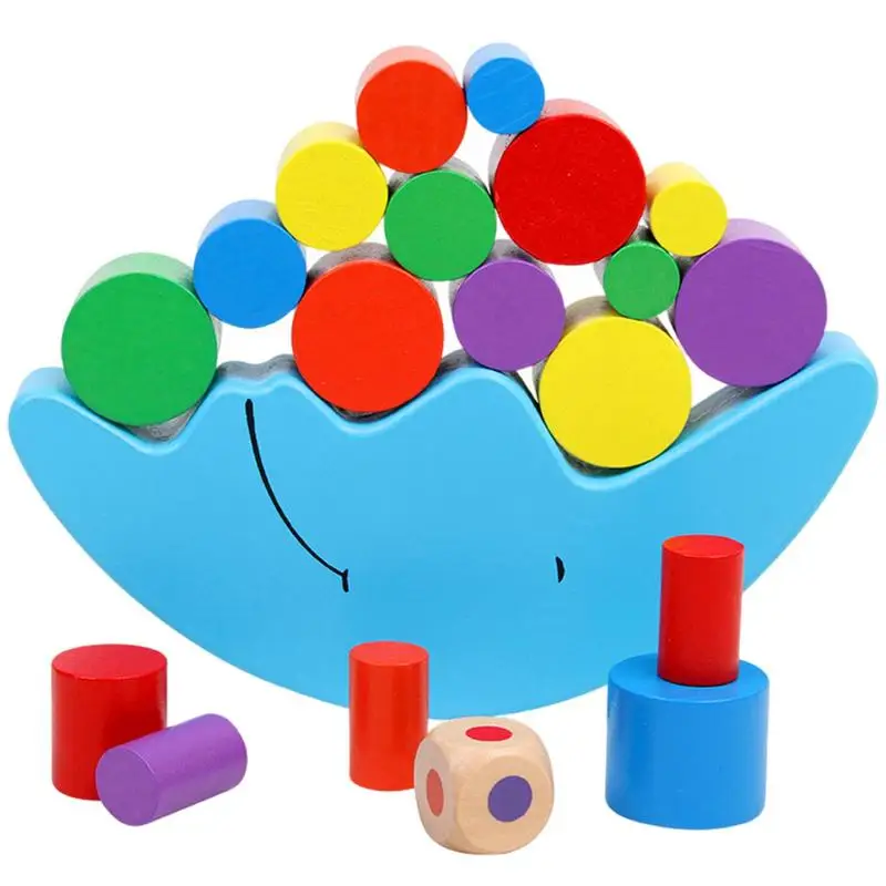 

Wooden Stacking Toys Brain Teasers Logic Game Shapes Recognition Building Toys Logic Game Birthday Gifts For Girls Boys Kids
