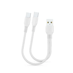 Universal 3 - in - 1 USB Multi - Port Adapter Cable (2 in1 TypeC 1m)