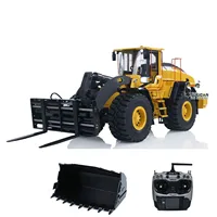 Toy 1/14 Metal E260L Hydraulic RC Loader Remote Control Machine Car Battery Painted Assembled Motor Truck Vehicle Car for Boys 2