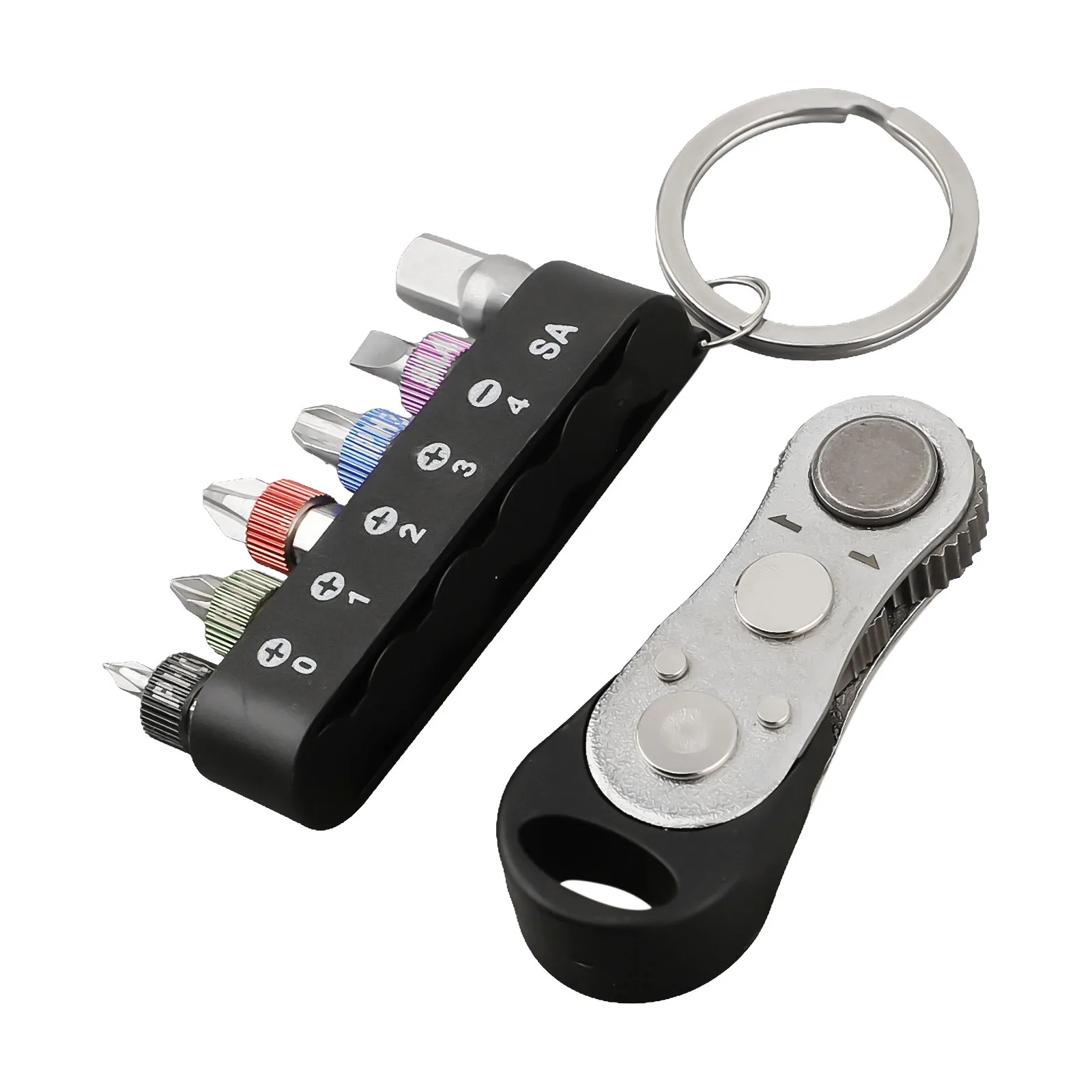 Набор отверток с храповым механизмом 5 шт., гаечный ключ с храповым механизмом PH0 PH1 PH2 PH3 SL4, адаптер с насадками, быстросъемный фотоинструмент для ремонта