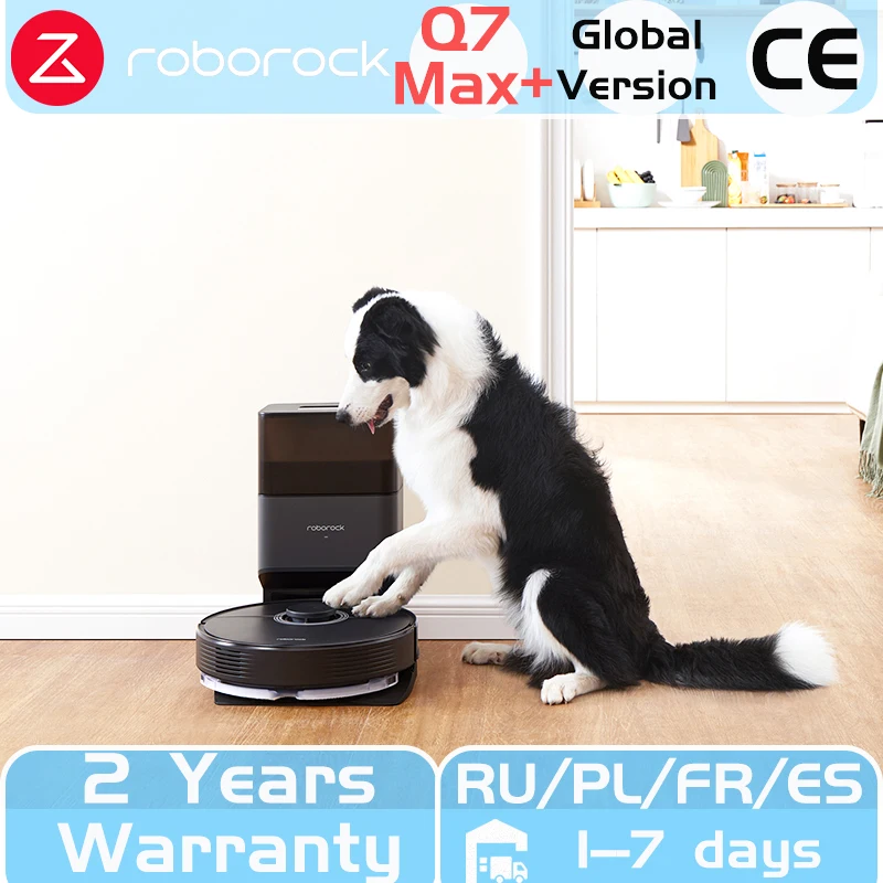 Робот-пылесос Roborock Q7 Max/Max + 4200 па Wi-Fi управление через приложение |