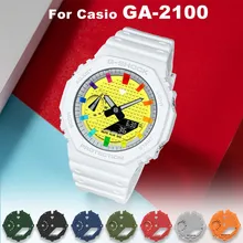

New Third Generation GA2100 Modified Accessories Fashion Dial For Casio G-Shock GA2100 Replacement Watch Accessories Wholesale
