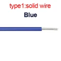 Blue Solid Wire
