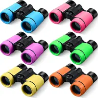 Kids Binoculars Set for Age 3-12 Years Boys Girls Hunting Folding Small Telescope Birthday Gifts Educational Camping Outdoor 1