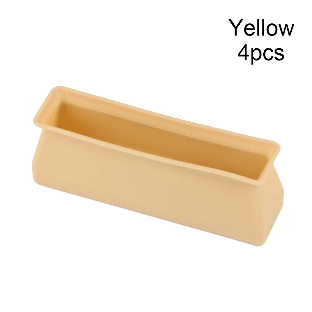 Silicone Chair Leg Caps - Anti-Slip Furniture Feet Covers & Floor Protectors (Set of 4)