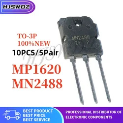 High - Quality Audio Power Amplifier Transistors - Set of 10 (5 Pairs) - TO - 3P Package - Brand New (MN2488 10PCS)