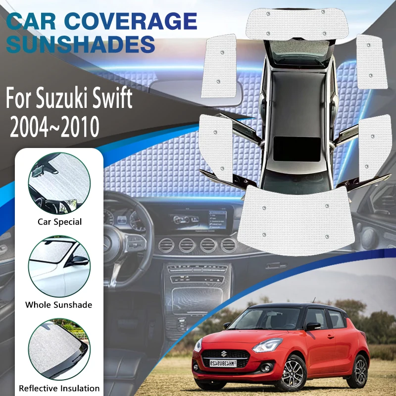 

Солнцезащитные козырьки для 3-дверных хэтчбеков Suzuki Swift 2004-2010