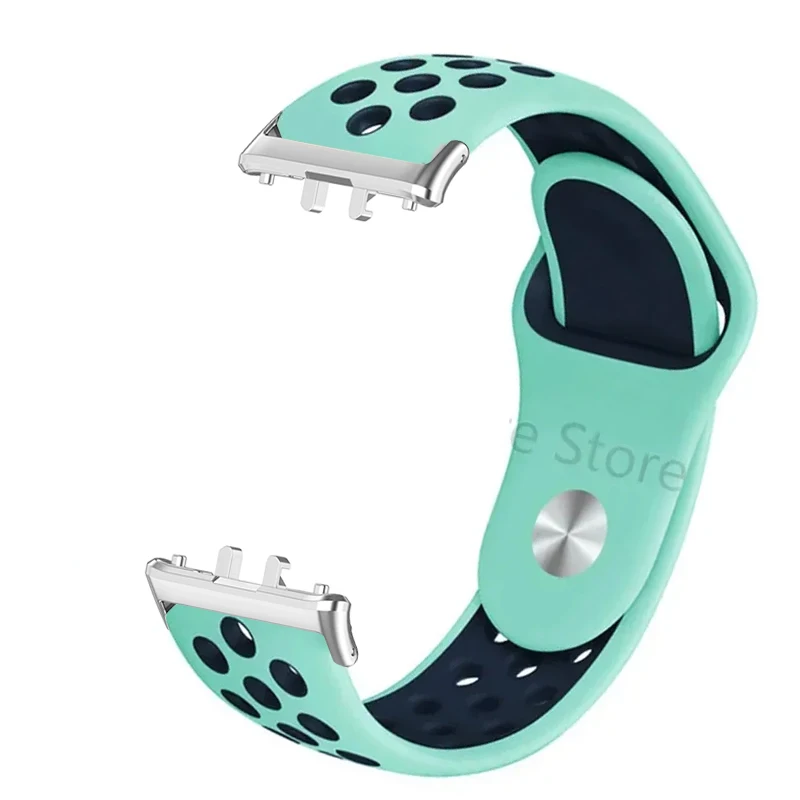 Breathable Soft Silicone Adjustable Sport Wristband Bracelet