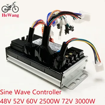 Controller a onda sinusoidale a 3 modalità 48V 52V 60V 72V 2000W 2500W 3000W E-bike Brushless moter Controller DC 50A Controller motore scooter
