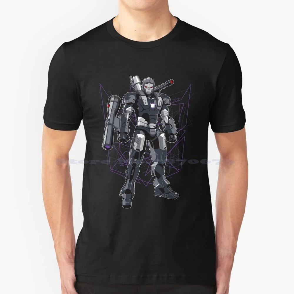 Maglietta Da Guerra 100% Cotone Tee Decepticon War Machine