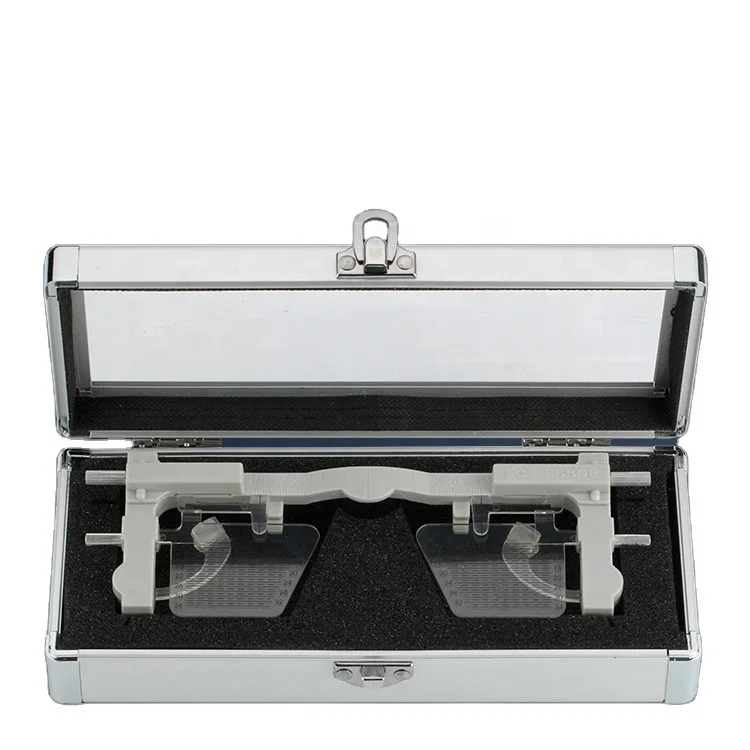optical eyeglass pupil height pupil distance measuring ruler hand pupilometer PH PD meter