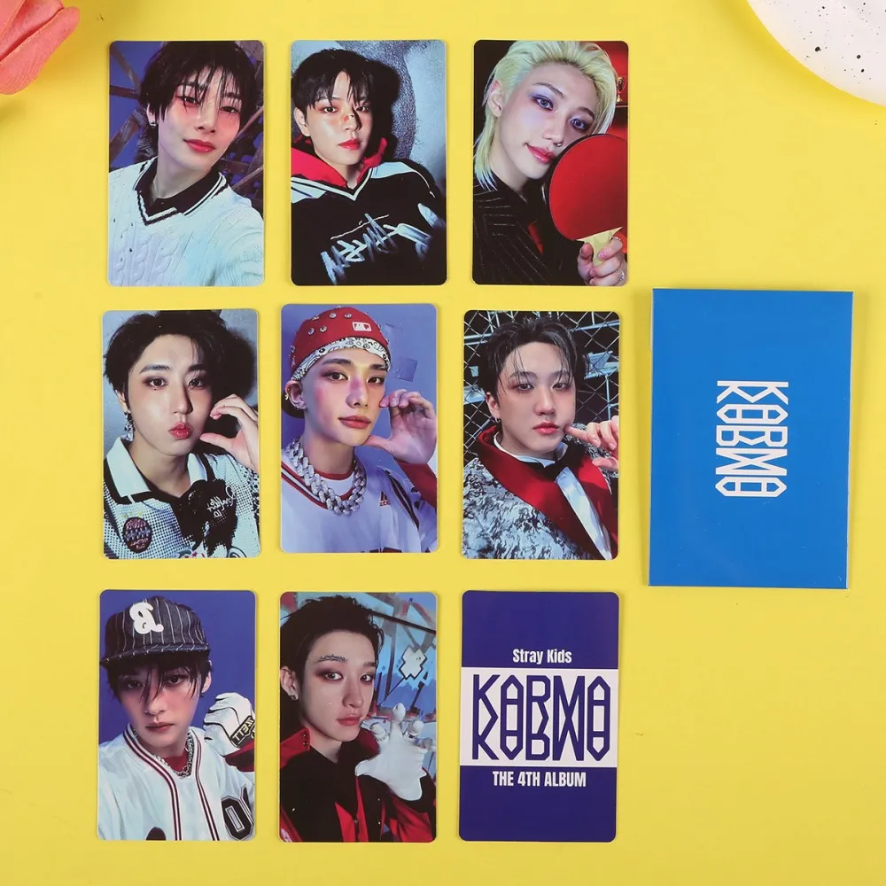 Straykids New 8PCS Small Card SKZOO KPOP Felix Hyunjin Bang Chan