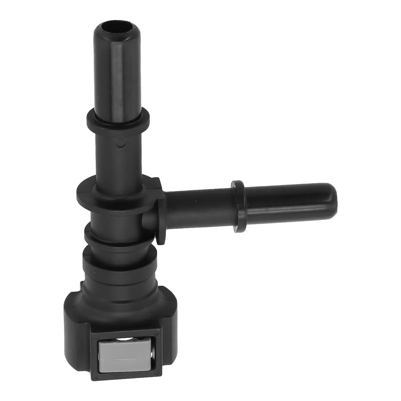 9.49 Tee Connector Car Fuel Hose Quick Plug Connector Quick Release Hose Fitting Nylon Oil Line Pipe Adapter Good Sealing Perfor fuel line coupler