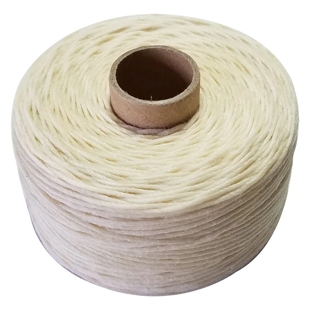 High Tenacity100% Natural Linen Waxed Rope Twine Cords 100m/roll