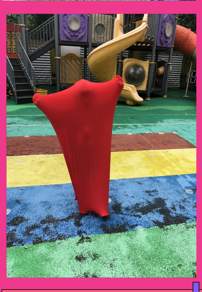 Sensory Sack Medium Body Sock Calming Therapy Blanket Magic Bag Kindergarten Sports Game Clothing Sensory Training Toy 3