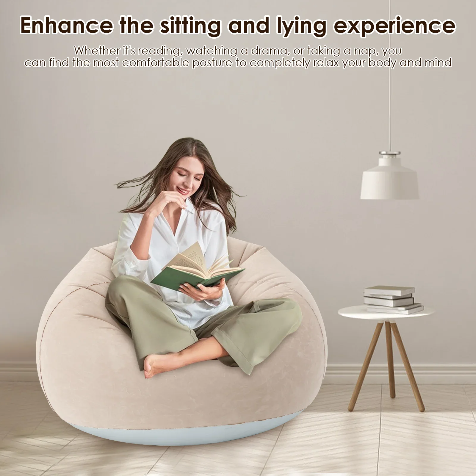 Inflatable Chair in Use