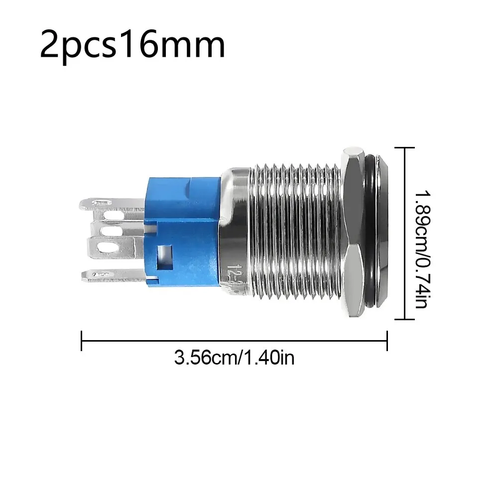2pcs 16mm