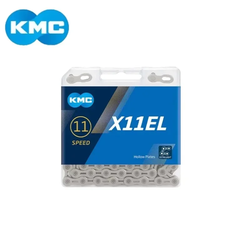 KMC X10EL/X11EL 10 11Speed Bike Chain 116/118L Hollow Plates Golden Silvery Color Chain Mountain Road Bike Original Cycling Part bicycle chain,bicycle chains