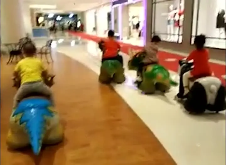 Parco Divertimenti Vendita Calda A Gettoni Kiddie Piccole Giostre Di Dinosauri