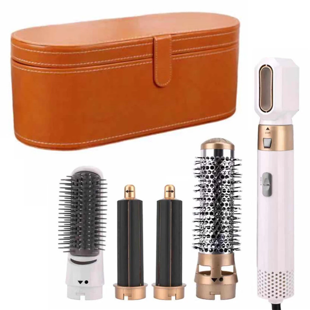 Portable Leathers Storage Box Shockproof Bag Carry Case For Pouch Organizer Dyson Travel Airwrap For Curling Stick Curling Iron