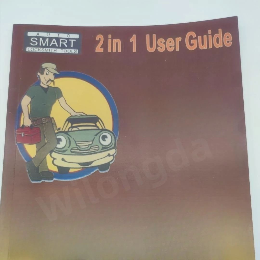 

Lishi Reference Book Tool User Manual Locksmith Tools Instrution For Lishi 2 In 1 Tool
