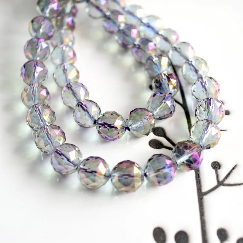 Natural Angel Aqua Aura Quartz Beads 6mm8mm10mm12mm 15