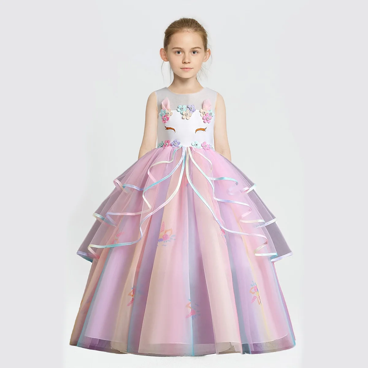 

Girl's Dress Princess Dress Anime Flower Girl Wedding