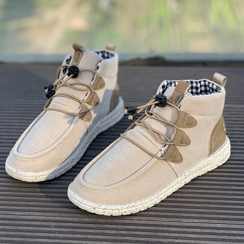 SHLIANG Cizme de iarnă din piele naturală, pantofi cu gleznă, cizme vintage scurte, blană, pantofi desculți pentru femei, SB183_voghion.com