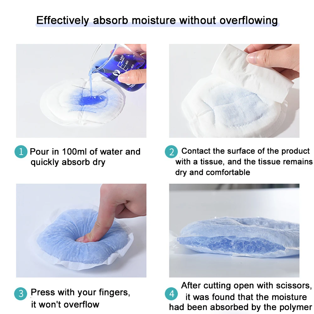 Breastfeeding Disposable Breast Nursing Pads Breathable Slim Super Absorbency Cotton Breast Pad Nurs 2