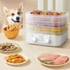 5 Layers Fruit Dryer Electric Meat Grinder Drying Machine For Vegetable Fruit 48 Hours Long Lasting Thermostatic Food Dehydrator 5