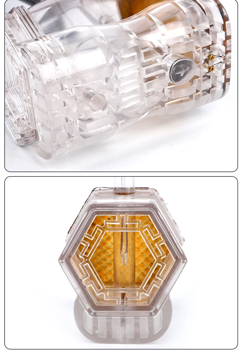 Crystal Erhu Transparent resin Chinese string instruments