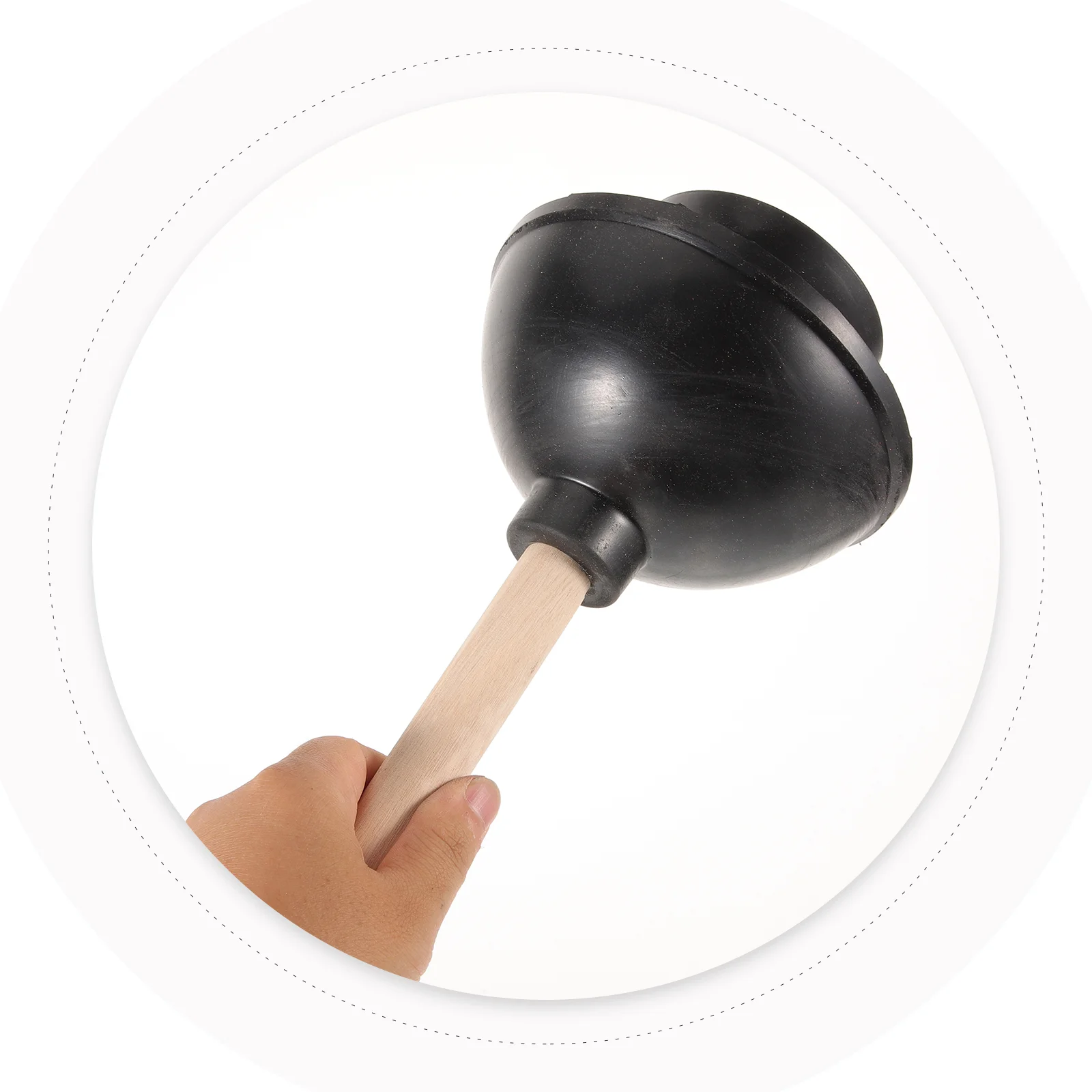 Convenient toilet plunger Durable and Reusable Bathroom Anti Clogging Tool for Efficient Drain Unclogging