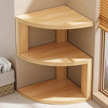 Supporti portaoggetti angolari Organizzatore in legno Scaffale Decorazione per ufficio Scaffali Organizzatori da scrivania Espositore Forniture estetiche per la casa
