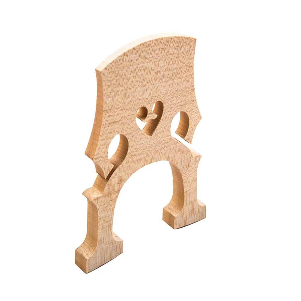 Cello Bridge Various Sizes Cello Bridge Fitting For 4/4 3/4 1/2 1/4 1/8 Wooden Material Parts Professional Musical Accessories