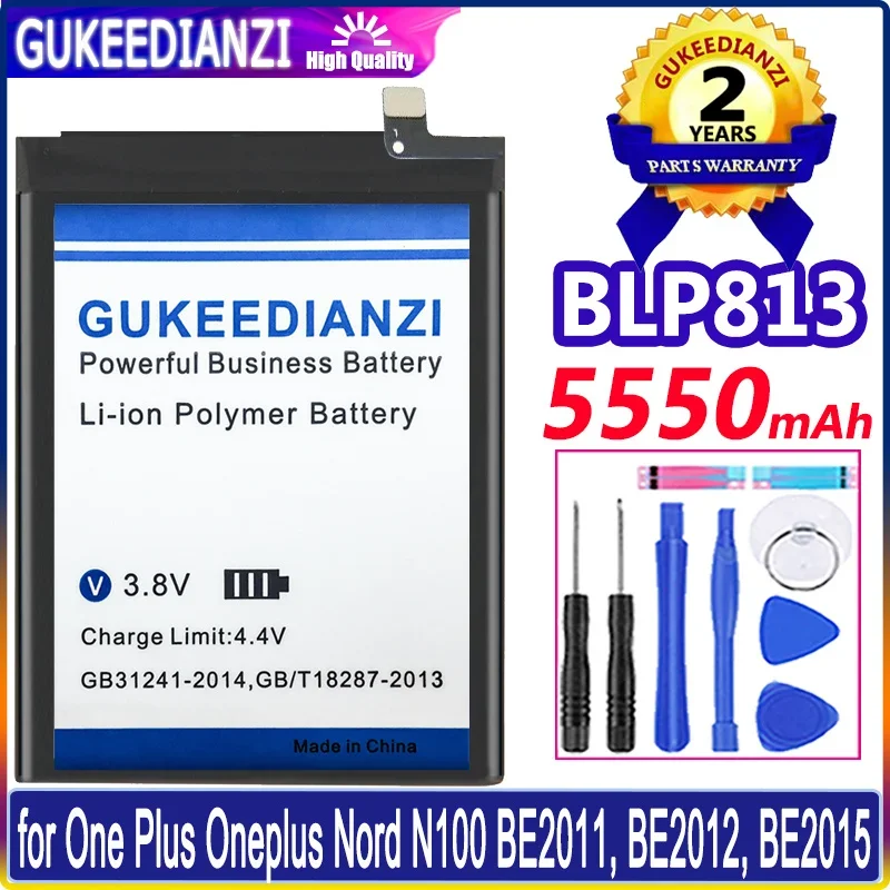 Batteria Blp813 Per Oneplus One Plus 1 + Nord N100 Be2011, Be2012, Be2015 Per Oneplus 2 3 3T