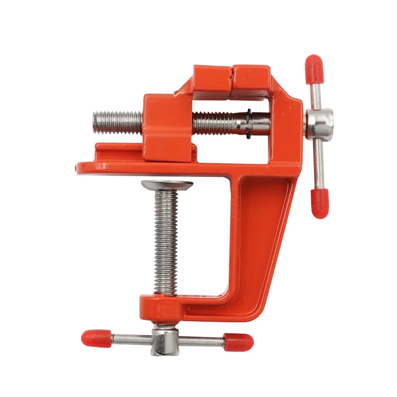 Mini Étau De Table Pivotant - Pour Bricolage Et Bijouterie - Fixation Sur Bord De Table