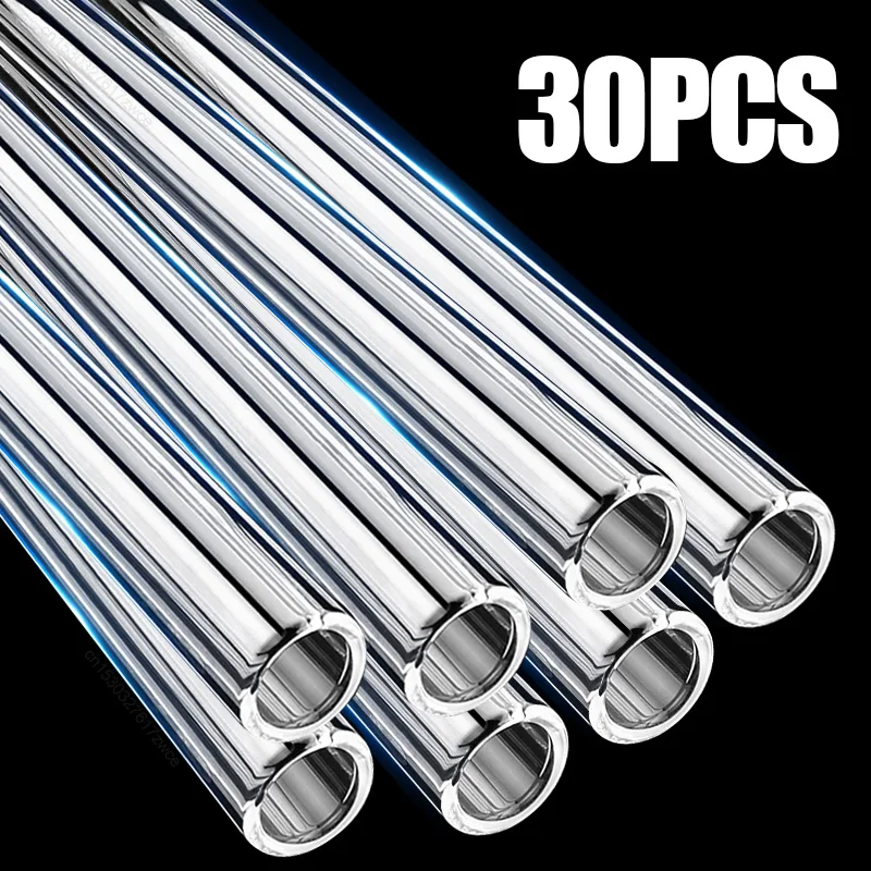 30cm Replacement Straw Compatible Stanley 40oz Tumbler Plastic Clear Reusable Transparent Plastic Straws