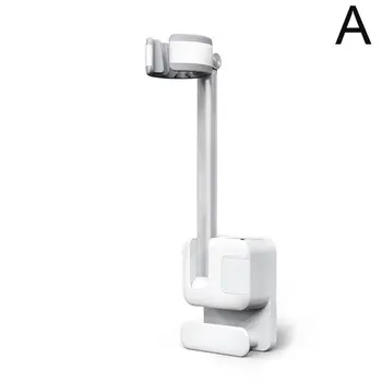 เครื่องเป่าผมขาตั้งเครื่องเป่าผมผู้ถือ Wall Mount หมุนเครื่องเป่าผม Rack Punch-ฟรี 2025 ผมจัดแต่งทรงผมเครื่องมือสําหรับห้องน้ํา 8